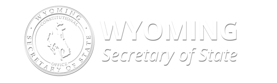 Wyoming Secretary of State logo